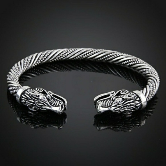 Stainless Steel Dragon Bracelet - Picture 2 of 3